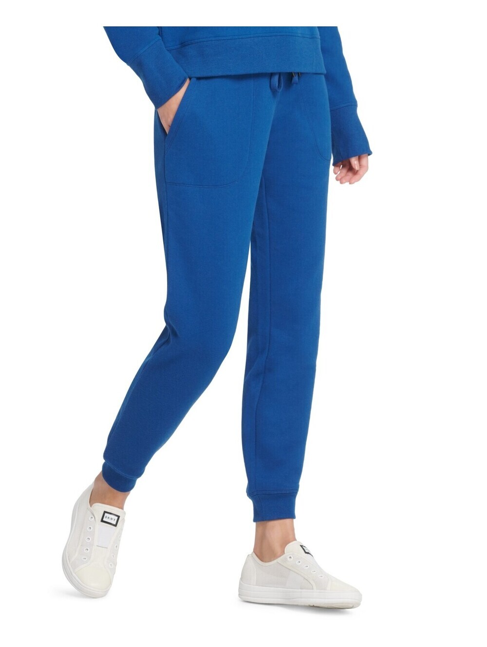 DKNY Womens Sport Sparkle-Logo Joggers Size XL